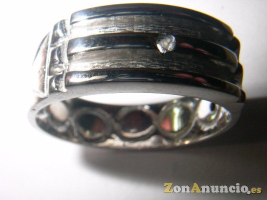 ANILLO ATLANTE en oro y plata